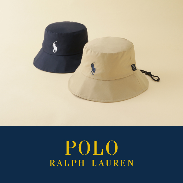 ≪WEB限定≫ポロ ラルフ ローレンのレインハットのご紹介