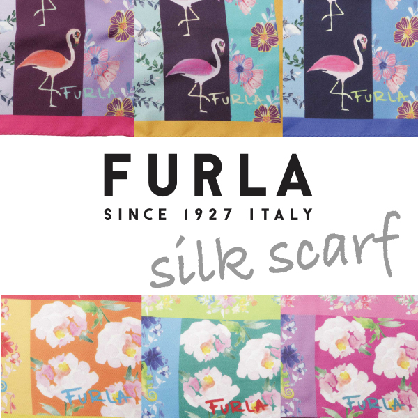 【Pick Up】FURLA（フルラ）のシルクスカーフをご紹介