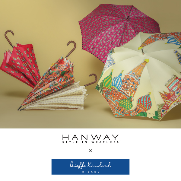 【Pick Up】HANWAY/ハンウェイと Dieffe Kinloch/ディエッフェ・キンロック コラボ雨傘