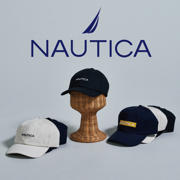 【新作入荷】アメリカのマリンルックが原点のNAUTICA(ノーティカ)の帽子が新登場