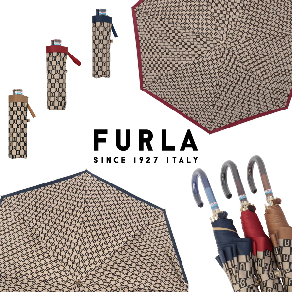 【新作入荷】FURLAの秋カラーな晴雨兼用日傘をご紹介
