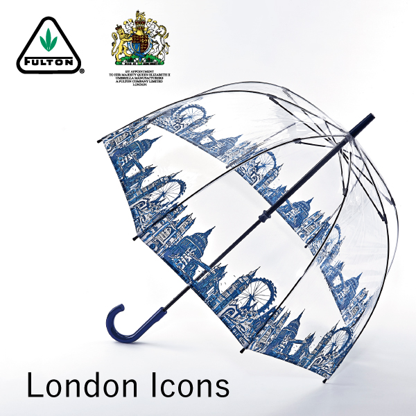 【再入荷】FULTON（フルトン）の雨傘Birdcage London Icons