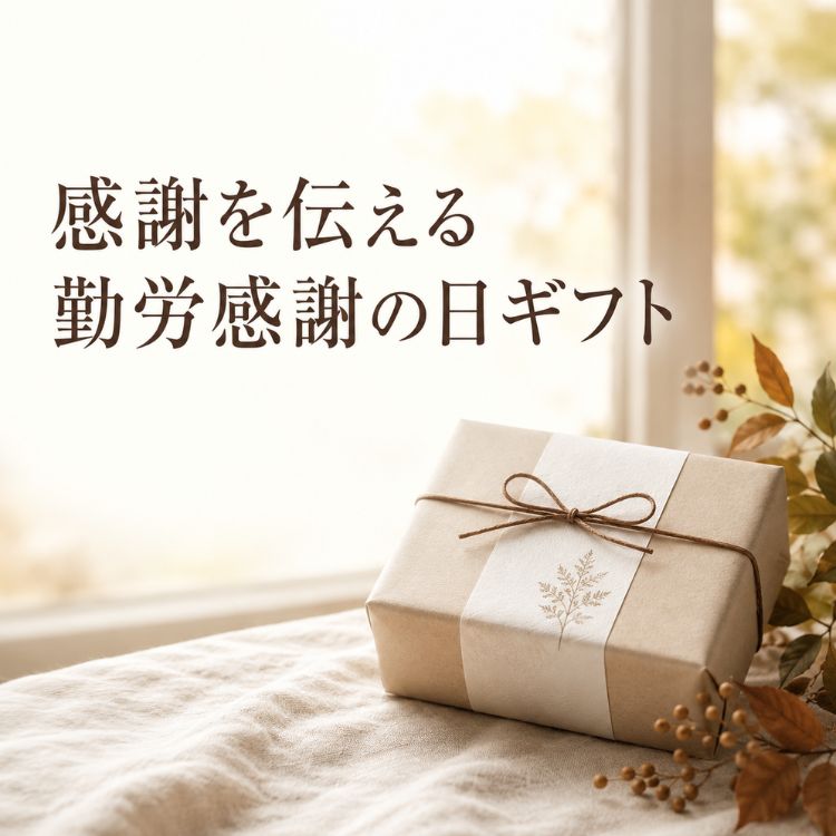 【コラム】勤労感謝の日のプレゼント