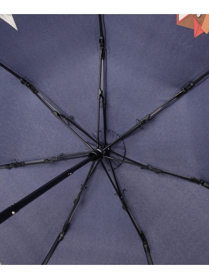 【雨傘】 ダックス (DAKS) 街並み 折りたたみ傘 【公式ムーンバット】 レディース 日本製 軽量 グラスファイバー ギフト ギフト（雨傘/折りたたみ傘）の詳細画像