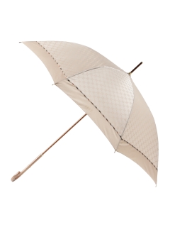ダックス(DAKS)の【雨傘】 ダックス (DAKS) 幾何学ジャカード 長傘 【公式ムーンバット】 レディース 日本製 軽量 耐風傘 ジャンプ式 グラスファイバー ギフト ギフト 長傘