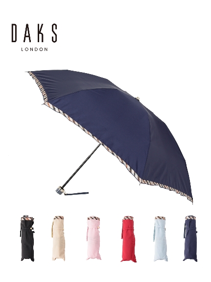 雨傘】 ダックス (DAKS) チェック柄 折りたたみ傘 【公式ムーンバット 