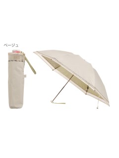 ダックス(DAKS)の【日傘】ダックス (DAKS) 無地 オーガンジー 折りたたみ傘 【公式ムーンバット】 軽量 一級遮光 遮熱 日本製 UV 晴雨兼用 折りたたみ傘