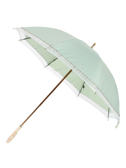【日傘】ダックス (DAKS) 無地 オーガンジー 長傘 【公式ムーンバット】 軽量 スライド式 ジャンプ式 一級遮光 遮熱 日本製 UV 晴雨兼用