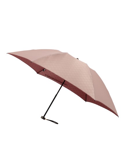 【雨傘】ダックス (DAKS) ロゴ 両面ジャカード 折りたたみ傘【公式ムーンバット】 レディース（雨傘/折りたたみ傘）の詳細画像