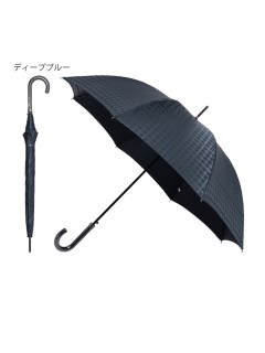 ダックス(DAKS)の【雨傘】ダックス (DAKS)    チェック ジャカード 長傘 メンズ 【公式ムーンバット】  耐風傘 ジャンプ式 グラスファイバー 長傘