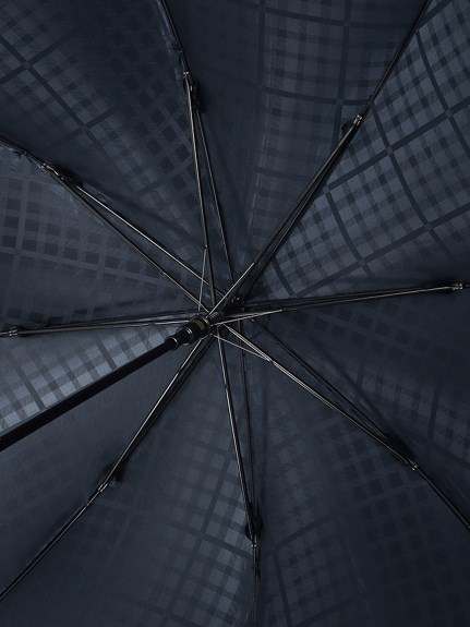 【雨傘】ダックス (DAKS)    チェック ジャカード 長傘 メンズ 【公式ムーンバット】  耐風傘 ジャンプ式 グラスファイバー（雨傘/長傘）の詳細画像
