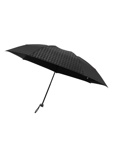【雨傘】ダックス (DAKS) チェック ジャカード 折りたたみ傘 メンズ 【公式ムーンバット】 グラスファイバー