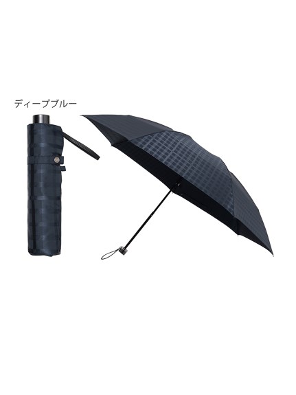 【雨傘】ダックス (DAKS)    チェック ジャカード 折りたたみ傘 メンズ 【公式ムーンバット】  グラスファイバー（雨傘/折りたたみ傘）の詳細画像