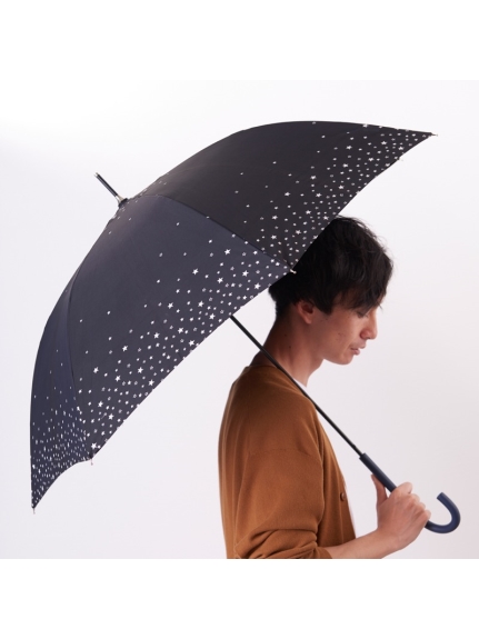【雨傘】 フロータス (FLO(A)TUS) スパークルスター 長傘 【公式ムーンバット】 レディース UV 超撥水 軽量 晴雨兼用 グラスファイバー（雨傘/長傘）の詳細画像