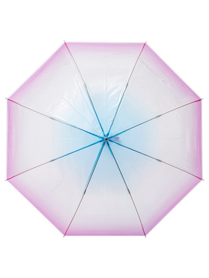 【雨傘】エスタ (estaa) グラデーション 【公式ムーンバット】 レディース ビニール傘（雨傘/長傘）の詳細画像