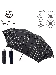 【雨傘】3秒でたためる urawaza (ウラワザ) ストライプ 折りたたみ傘 【公式ムーンバット】 レディース メンズ 晴雨兼用 UV 自動開閉 ワンタッチ（雨傘/折りたたみ傘）のサムネイル画像
