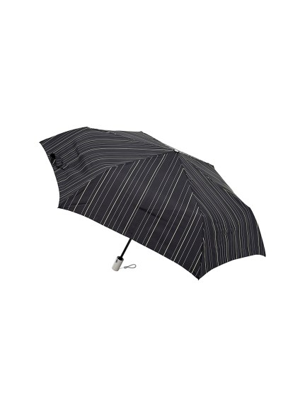 雨傘】3秒でたためる urawaza (ウラワザ) ストライプ 折りたたみ傘 