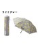 【雨傘】フロータス (FLO(A)TUS) print ストライプ コットン フラワー 折りたたみ傘 【公式ムーンバット】 レディース 晴雨兼用 耐風傘 超撥水 UV（雨傘/折りたたみ傘）のサムネイル画像