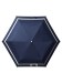 【日傘】エスタ (estaa) DECORATIVE グログランテープ フリル ボーダー リボン 折りたたみ傘 【公式ムーンバット】 レディース 晴雨兼用 一級遮光 UV 遮熱（日傘/折りたたみ傘）のサムネイル画像