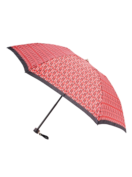【雨傘】 フルラ (FURLA) モノグラム 折りたたみ傘 【公式ムーンバット】 レディース UV 吸水ケース付き ギフト 軽量 カーボン
