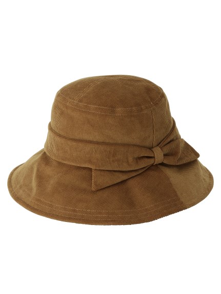【帽子】フルラ (FURLA) ロゴ刺繍 リボン巻き ハット 小つば 日本製（帽子/ハット）の詳細画像