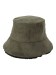 【帽子】フルラ (FURLA) ロゴ刺繍 ムートン調 ボア ハット 小つば 日本製 スエード調（帽子/ハット）のサムネイル画像