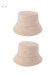 【帽子】フルラ (FURLA) ロゴ刺繍 ムートン調 ボア ハット 小つば 日本製 スエード調