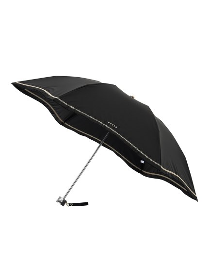 【日傘】フルラ (FURLA)   晴雨兼用  UV     【公式ムーンバット】  雨の日OK 軽量 一級遮光 遮熱 UV（日傘/折りたたみ傘）の詳細画像