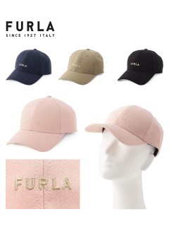 フルラ(FURLA)の【帽子】フルラ (FURLA) フロントロゴ刺繍キャップ キャップ