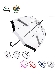 【雨傘】 フルトン (FULTON) Birdcage-1 無地 長傘 【公式ムーンバット】 レディース ビニール ギフト インポート ギフト（雨傘/長傘）のサムネイル画像
