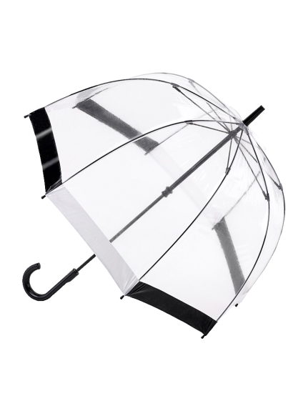 【雨傘】 フルトン (FULTON) Birdcage-1 無地 長傘 【公式ムーンバット】 レディース ビニール ギフト インポート ギフト（雨傘/長傘）の詳細画像