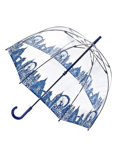 フルトン(FULTON)の【雨傘】 フルトン（FULTON） Birdcage London Icons 長傘 【公式ムーンバット】 レディース ビニール インポート ギフト 長傘