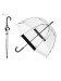【雨傘】フルトン (FULTON) Birdcage ワンポイントロゴ 長傘 透明傘【公式】レディース メンズ ユニセックス 透明ビニール傘 インポート ギフト ギフト