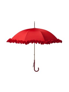 ハンウェイ(HANWAY)の【雨傘】ハンウェイ （HANWAY） Ginette ジュネ フリル ストラップ 長傘 長傘