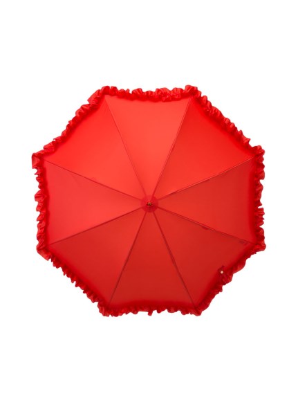 【雨傘】 ハンウェイ （HANWAY）  Ginette ジュネ フリル ストラップ 長傘（雨傘/長傘）の詳細画像