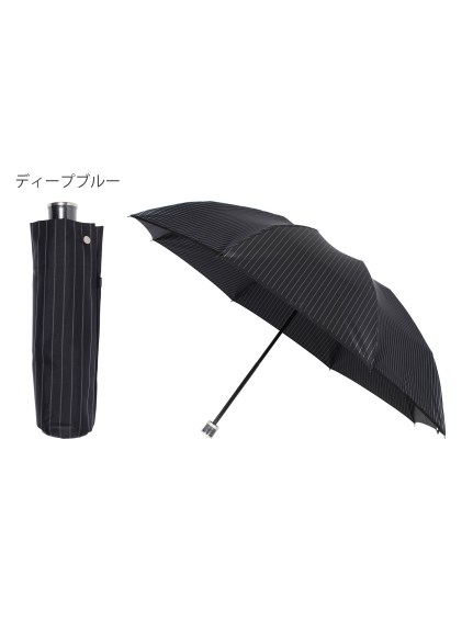 【雨傘】ハンウェイ（HANWAY）Metropolitan Stripe メンズ 折りたたみ傘 メトロポリタン ストライプ ギフト