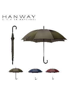 ハンウェイ(HANWAY)の【雨傘】ハンウェイ（HANWAY） Metropolitan Dots メンズ 長傘 メトロポリタン ドット ギフト 長傘