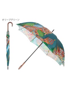 ハンウェイ(HANWAY)の【雨傘】ハンウェイ (HANWAY) Dieffe Kinloch(ディエッフェ・キンロック) コラボ 長傘 モスクワ MOCKBA 日本製 長傘