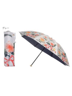 ハンウェイ(HANWAY)の【日傘】ハンウェイ (HANWAY)Pin rose バラ オールウェザー 晴雨兼用折りたたみ傘 ラミネート 遮光 耐風 UV 日本製 折りたたみ傘