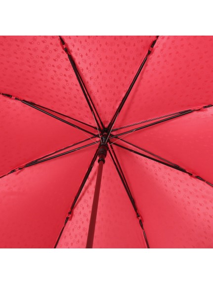 【雨傘】ハンウェイ (HANWAY) Drop Drop 雨粒 ドット ジャカード 長傘 耐風 ジャンプ式