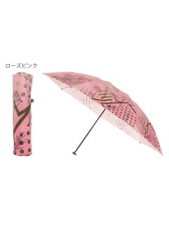 ハンウェイ(HANWAY)の【雨傘】ハンウェイ (HANWAY)  Scarf flower フラワープリント 折りたたみ傘 撥水 軽量 日本製 折りたたみ傘