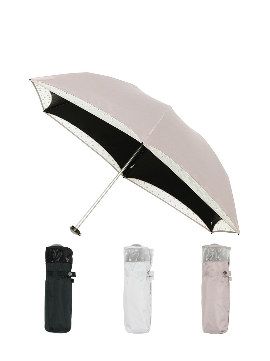 日傘】ハンウェイ (HANWAY) 折りたたみ傘 オーガンジー【ムーンバット 