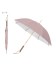 【日傘】ハンウェイ (HANWAY) Pシエスタ 白ラミネート 晴雨兼用ナチュラルカラー長傘  オールウェザー 遮光 晴雨兼用 , UV , 日本製 ,