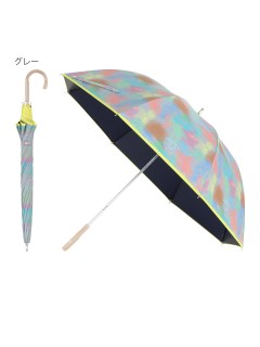 ハンウェイ(HANWAY)の【日傘】ハンウェイ (HANWAY) Dieffe Kinloch(ディエッフェ・キンロック) コラボ 長傘 ショート傘 フルネオン FULL NEON 遮光 オールウェザー 日本製 ラスベガス 長傘