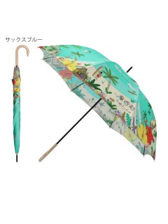 ハンウェイ(HANWAY)の【雨傘】ハンウェイ (HANWAY) Dieffe Kinloch(ディエッフェ・キンロック) コラボ 長傘 ハワイ Hawaii 日本製 一枚張り 長傘