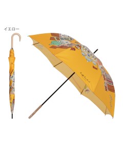ハンウェイ(HANWAY)の【雨傘】ハンウェイ (HANWAY) Dieffe Kinloch(ディエッフェ・キンロック) コラボ 長傘 ヴェニス・ウェーブス Venice Waves 日本製 一枚張り 長傘