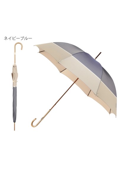 雨傘】 ランバン (LANVIN COLLECTION) カラーボーダー 長傘 【公式 