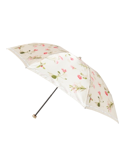 【雨傘】 ランバン (LANVIN COLLECTION) ボタニカル 折りたたみ傘 【公式ムーンバット】 レディース 軽量 グラスファイバー ギフト