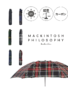マッキントッシュ フィロソフィー(MACKINTOSH PHILOSOPHY)の【雨傘】 マッキントッシュフィロソフィー バーブレラチェック 折りたたみ傘 【公式ムーンバット】 レディース メンズ UV 軽量 ギフト 折りたたみ傘