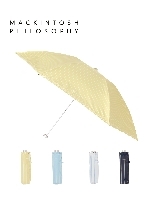 日傘】 マッキントッシュ フィロソフィー ストライプ 折りたたみ傘 